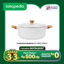 Panci Casserole 24cm Marble Modena ZK 2405 CMWH