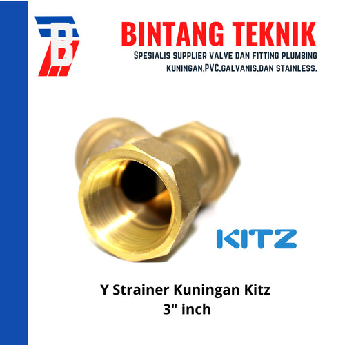 Y Strainer Kuningan Kitz 3" inch