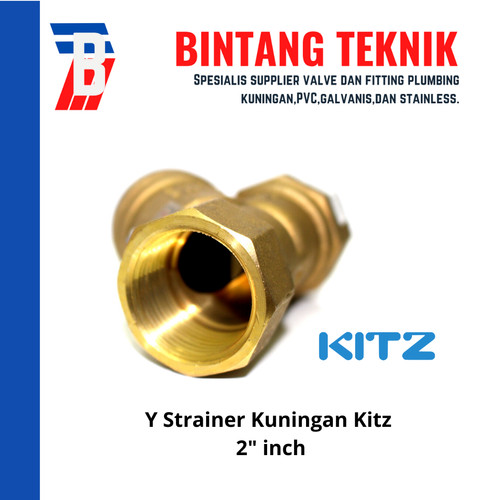 Y Strainer Kuningan Kitz 2" inch
