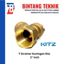 Y Strainer Kuningan Kitz 2" inch