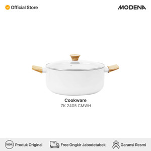 Panci Casserole 24cm Marble Modena ZK 2405 CMWH