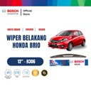 Bosch Rear Wiper Belakang Mobil Honda Brio Rock Lock 12" H306