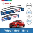 Bosch Wiper Depan & Belakang Honda Brio Frameless 22" & 14" + H306
