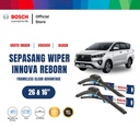 Bosch Sepasang Wiper Mobil Toyota Kijang Innova Reborn Frameless 26&16