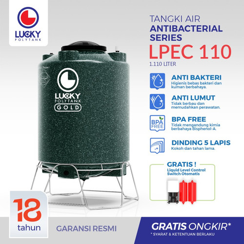 Tandon Air/ Toren Air 1.100 Liter Lucky E-Clean 110