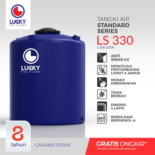 Tandon Air | Toren Air  3.300 Liter Lucky LS 330