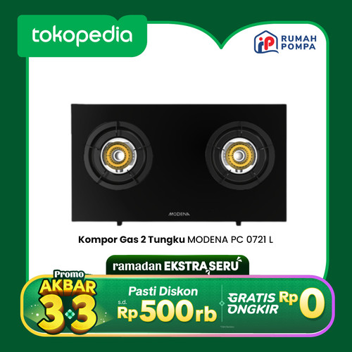 Kompor Gas 2 Tungku Modena PC 2721 L