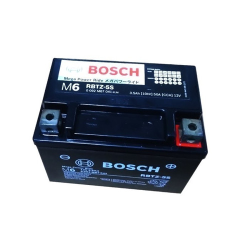 Aki Kering Motor Honda CS1 - Maintenance Free - Bosch RBTZ-5S