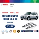 Bosch Sepasang Wiper Kaca Mobil Honda CRV RD Advantage 21" & 20"