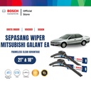 Bosch Sepasang Wiper Mobil Mitsubishi Gallant EA Frameless New 21 & 18