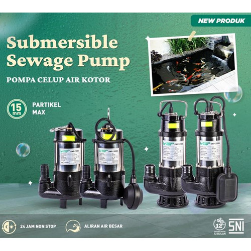 Pompa Celup Air Kotor 24 Jam Wasser SWP 100 E