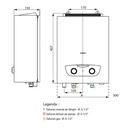 Water Heater | Pemanas Air Gas Ariston Fast R ONM 10 LPG