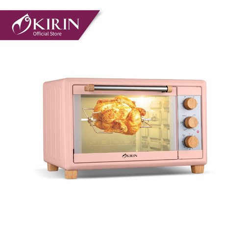 Oven Listrik Kirin Low Watt KBO 200 Pink