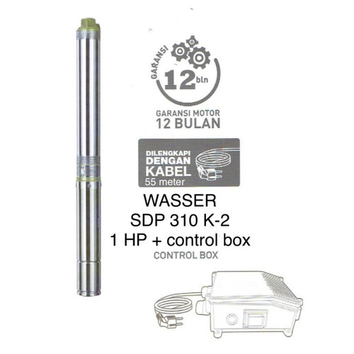 Pompa Satelit 1 HP Submersible Wasser SDP-310 K