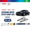 Bosch Sepasang Wiper Mobil Toyota Camry ASV50 (2011) Advantage 24 & 20
