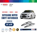 Bosch Sepasang Wiper Kaca Mobil Suzuki Swift Hatchback (2004) 21"& 18"