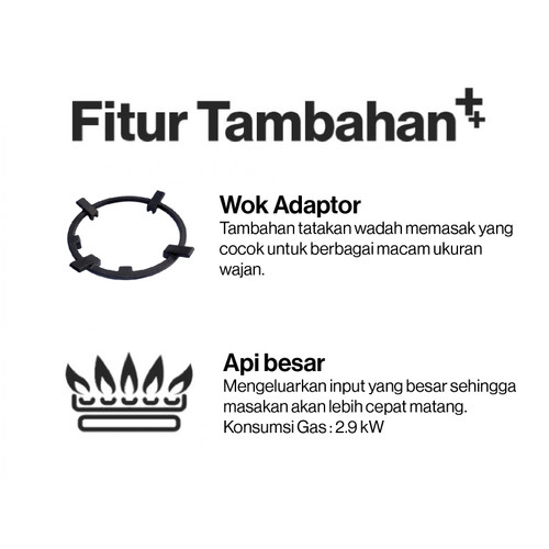 Kompor Tanam 2 Tungku Rinnai RB 312 N(GB)