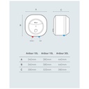 Water Heater Elektrik | Pemanas Air Listrik 10 L Wasser Ardour WH-M10