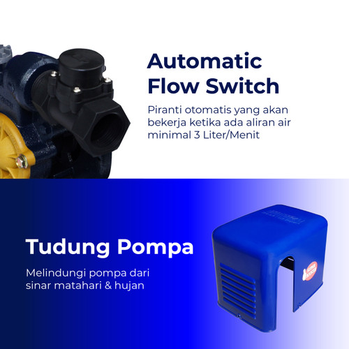 Pompa Booster Shimizu PB 158 BIT - Pusat