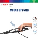 Bosch Wiper Mobil Toyota Rush Set Advantage 21 & 18 + H307