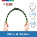 Bosch Wiper Subaru Impreza G12 Frameless Advantage Set 24 & 16 + H354
