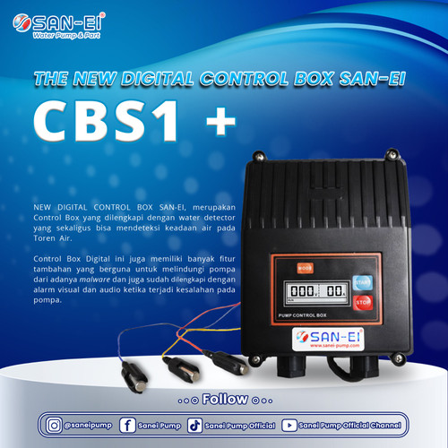Control Box Pompa Digital San-ei CBS 1+