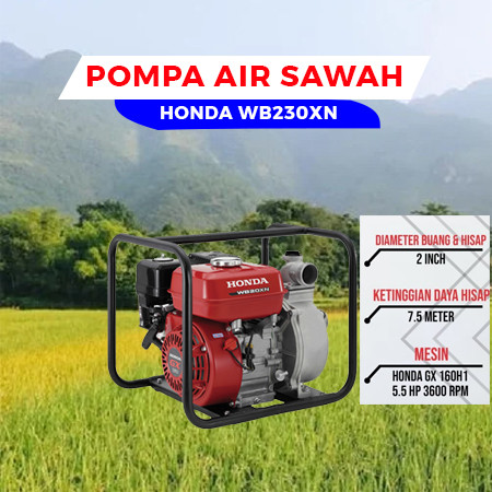Pompa Alkon | Pompa irigasi | Pompa Air Sawah Honda WB 20 XN-NF- 280