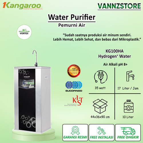 Kangaroo Water Purifier RO Hydrogen KG 100 HC