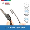 Bosch Sepasang Wiper Frameless New Clear Advantage SX4 Hatchback 26&14