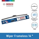 Bosch Wiper Frameless Mobil New Clear Advantage 14