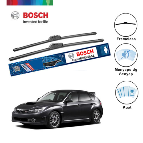 Bosch Sepasang Wiper Subaru Impreza G12 Frameless Advantage 24 & 16