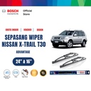Bosch Sepasang Wiper Kaca Mobil Nissan X-Trail T30 Advantage 24" & 16"
