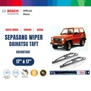Bosch Sepasang Wiper Kaca Mobil Daihatsu Taft Advantage 17 & 17