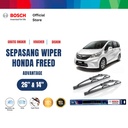 Bosch Sepasang Wiper Kaca Mobil Honda Freed GB (2008) Advantage 26"&14