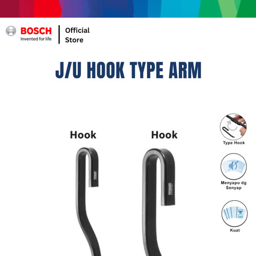 Bosch Sepasang Wiper Kaca Mobil Honda City New GD (2004-on) 20" & 18"