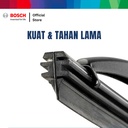 Bosch Sepasang Wiper Kaca Mobil Honda City New GD (2004-on) 20" & 18"
