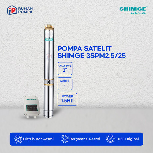 Pompa Submersible 3 Inc SHIMGE 3SPM2,5/25 1.5 HP