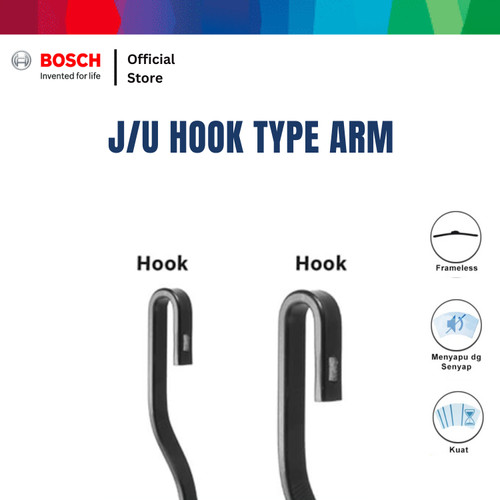 Bosch Sepasang Wiper Mobil Chevrolet Spin Advantage 21" & 18" - 2 Buah