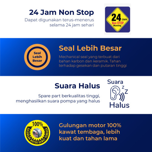 POMPA JETPUMP | SHIMIZU PC-375 BIT NT | TANPA TABUNG