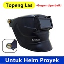 Kedok Las Khusus Pasang ke Helm Proyek Clip Cap Welding Helm Proyek