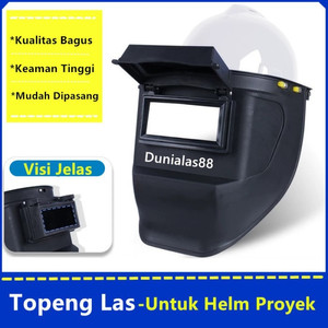 Kedok Las Clip Cap Welding Helmet Mounted On A Safety Helmet Las Per Kedok Las Per Helm Dengan Kedok Las Welding Mask