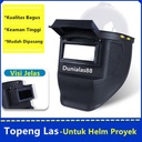Kedok Las Clip Cap Welding Helmet Mounted On A Safety Helmet Las Per Kedok Las Per Helm Dengan Kedok Las Welding Mask