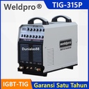 Weldpro TIG-315P TIG315P TIG-315P Mesin Las inverter Pulse TravoTIG Argon AC DC 315P 300A