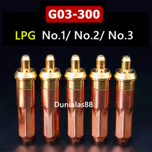 1pcs Cutting Tip Nozzle G03-300 Mata Potong Las Blender Propana Oxy No.1 No.2 No.3
