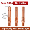 Tip Holder Pana 500A Tip Body Co2 Tipe Panasonic Mig 500A Tembaga
