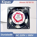 Cooling Fan Kipas Pendingin AC 9225 Tebal 25mm 220V 380V 220 380 Volt