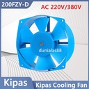 Kipas Cooling Fan 200FZY AC 220V 380V 65W Kipas Pendingin Mesin AC380V
