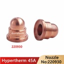 Plasma Cutting Nozzle P n 220930 Plasma Cutting Sparepart Machine