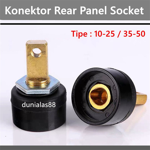 Konektor Las Rear Panel Socket DKJ 10-25 35-50 Connector Las Rear