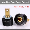 Konektor Las Rear Panel Socket DKJ 10-25 35-50 Connector Las Rear